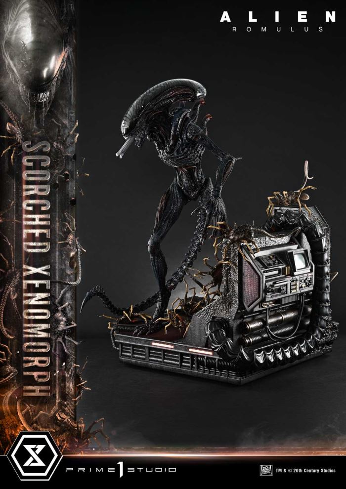 Alien: Romulus  Scorched Xenomorph DX Version