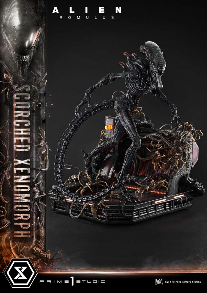 Alien: Romulus  Scorched Xenomorph DX Version