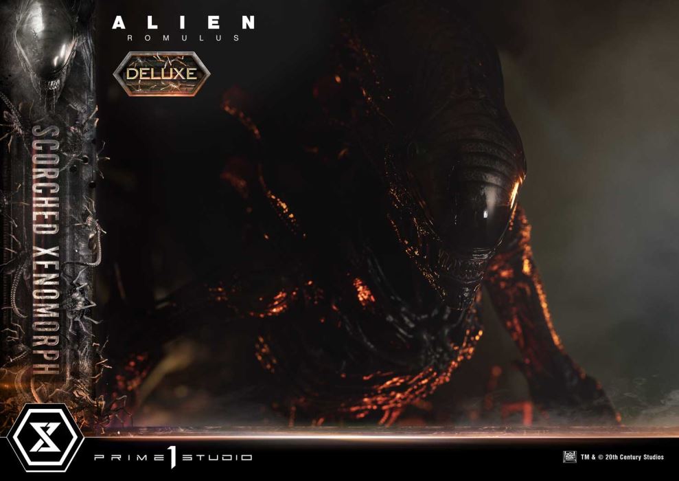 Alien: Romulus  Scorched Xenomorph DX Version