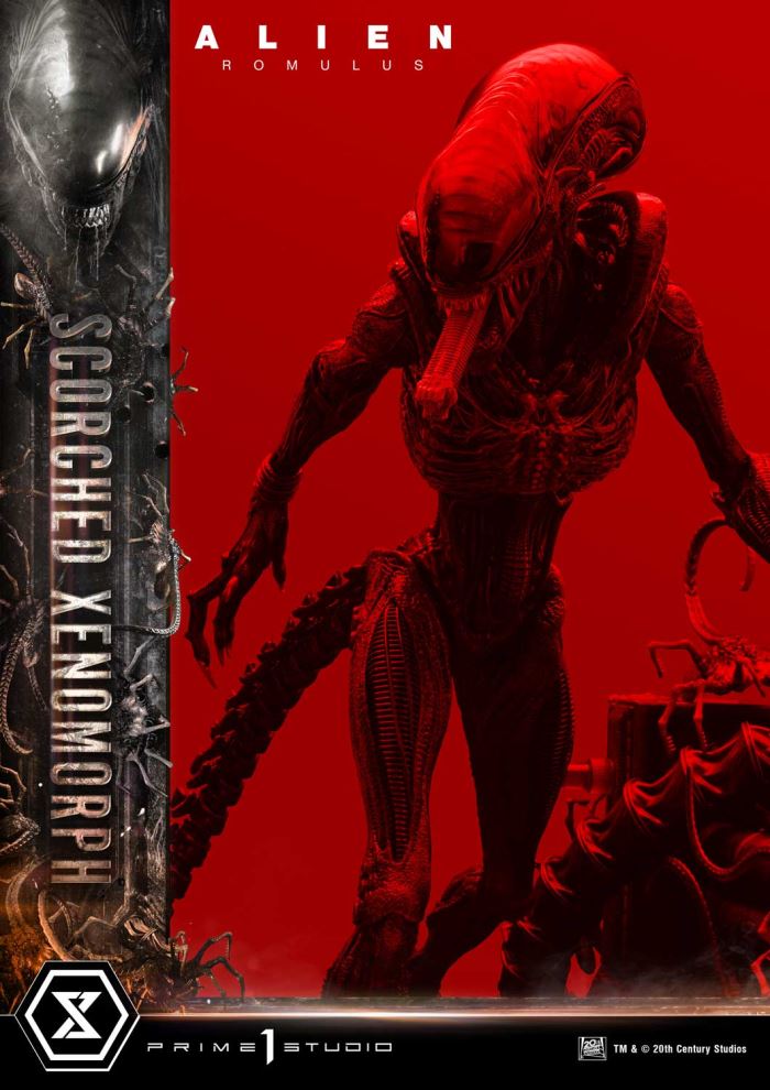 Alien: Romulus  Scorched Xenomorph DX Version