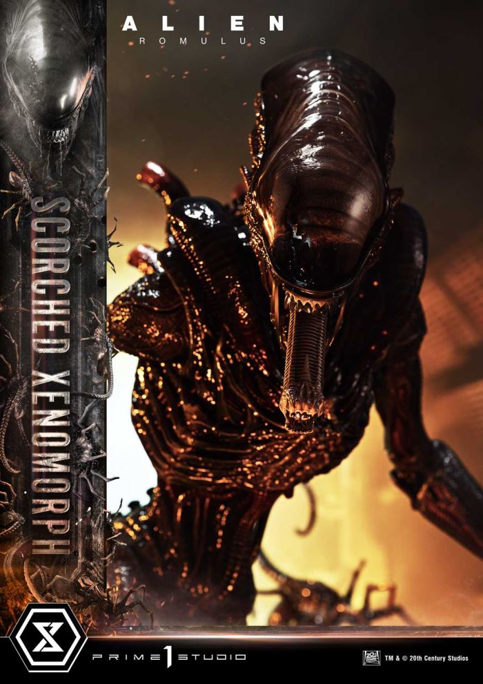 Alien: Romulus  Scorched Xenomorph DX Version