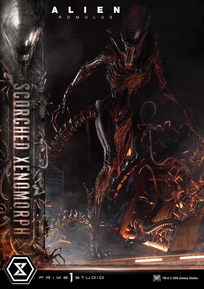 Alien: Romulus  Scorched Xenomorph DX Version