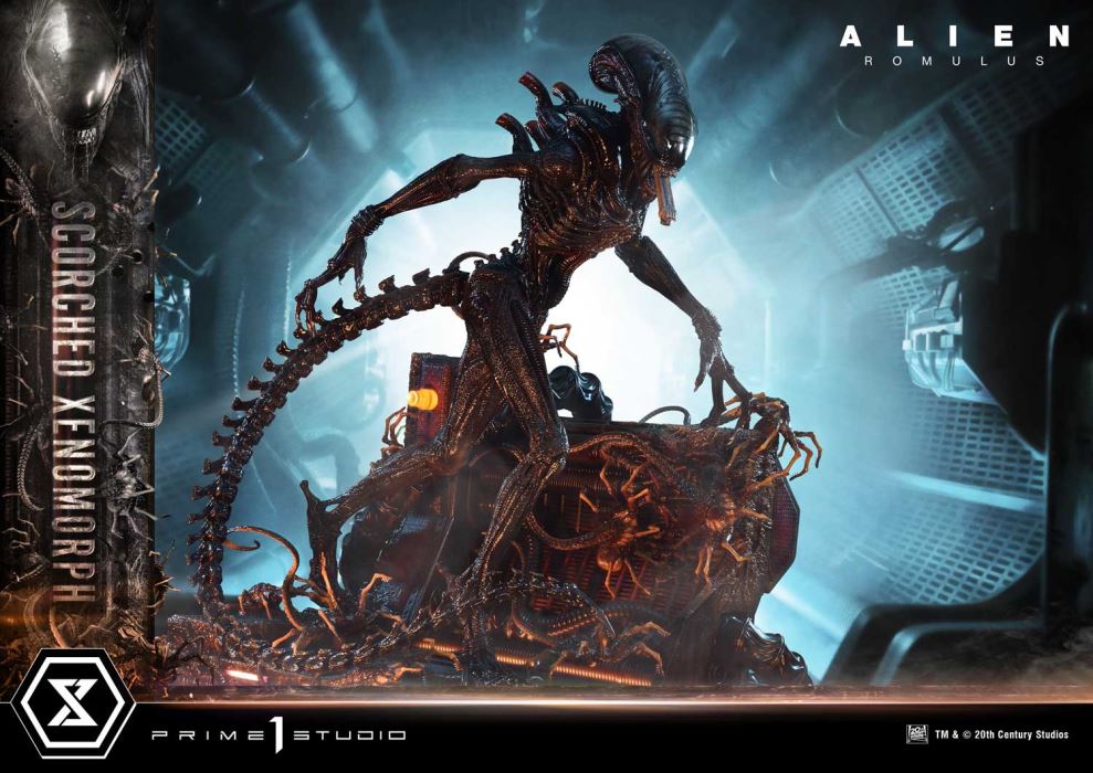 Alien: Romulus  Scorched Xenomorph DX Version
