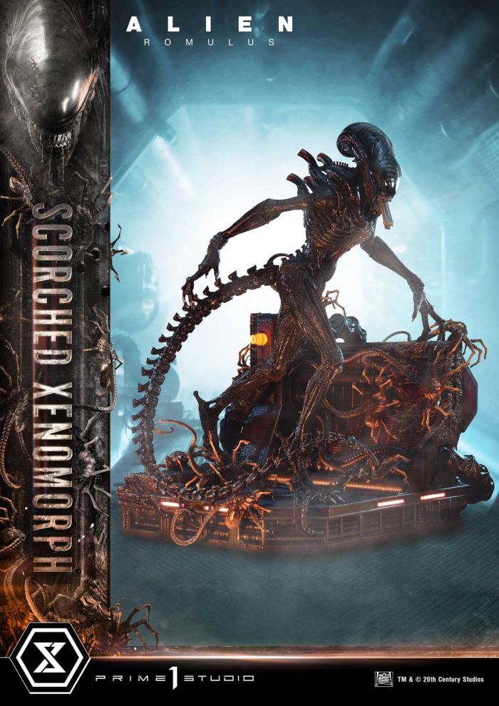 Alien: Romulus  Scorched Xenomorph DX Version