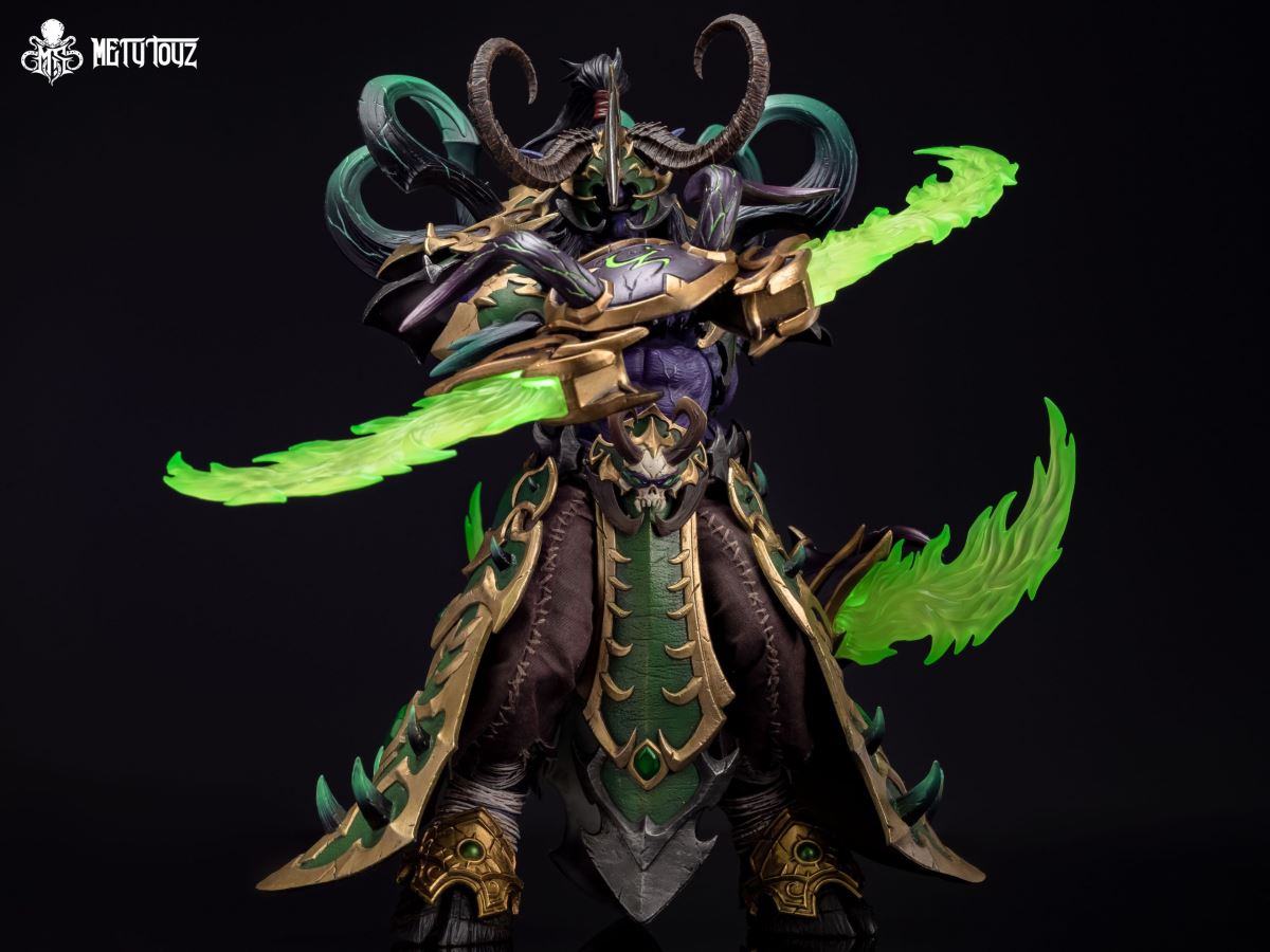 World of Warcraft Illidan Stormrage WF2025 Exclusive Demon Hunter Emperor Armor Edition