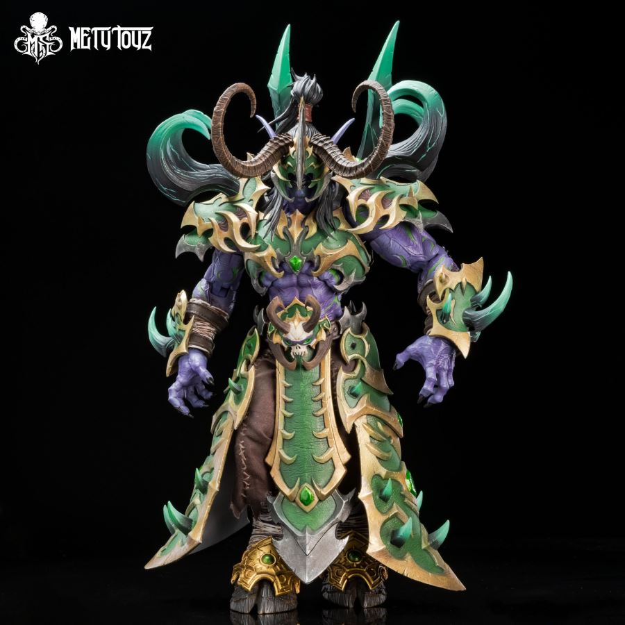 World of Warcraft Illidan Stormrage WF2025 Exclusive Demon Hunter Emperor Armor Edition