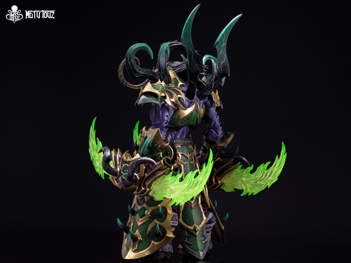 World of Warcraft Illidan Stormrage WF2025 Exclusive Demon Hunter Emperor Armor Edition