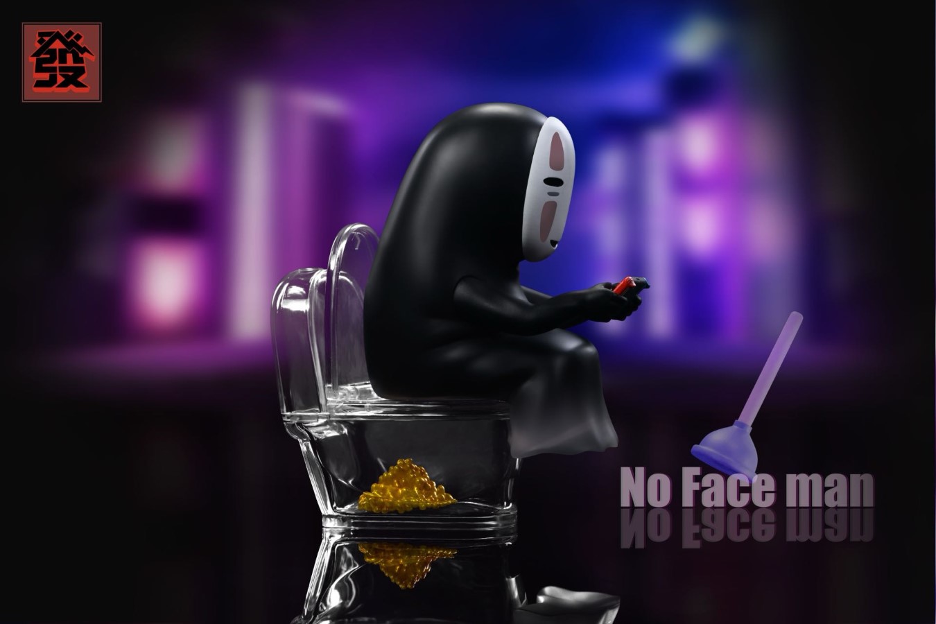 Spirited Away No Face Man Desktop Ornament