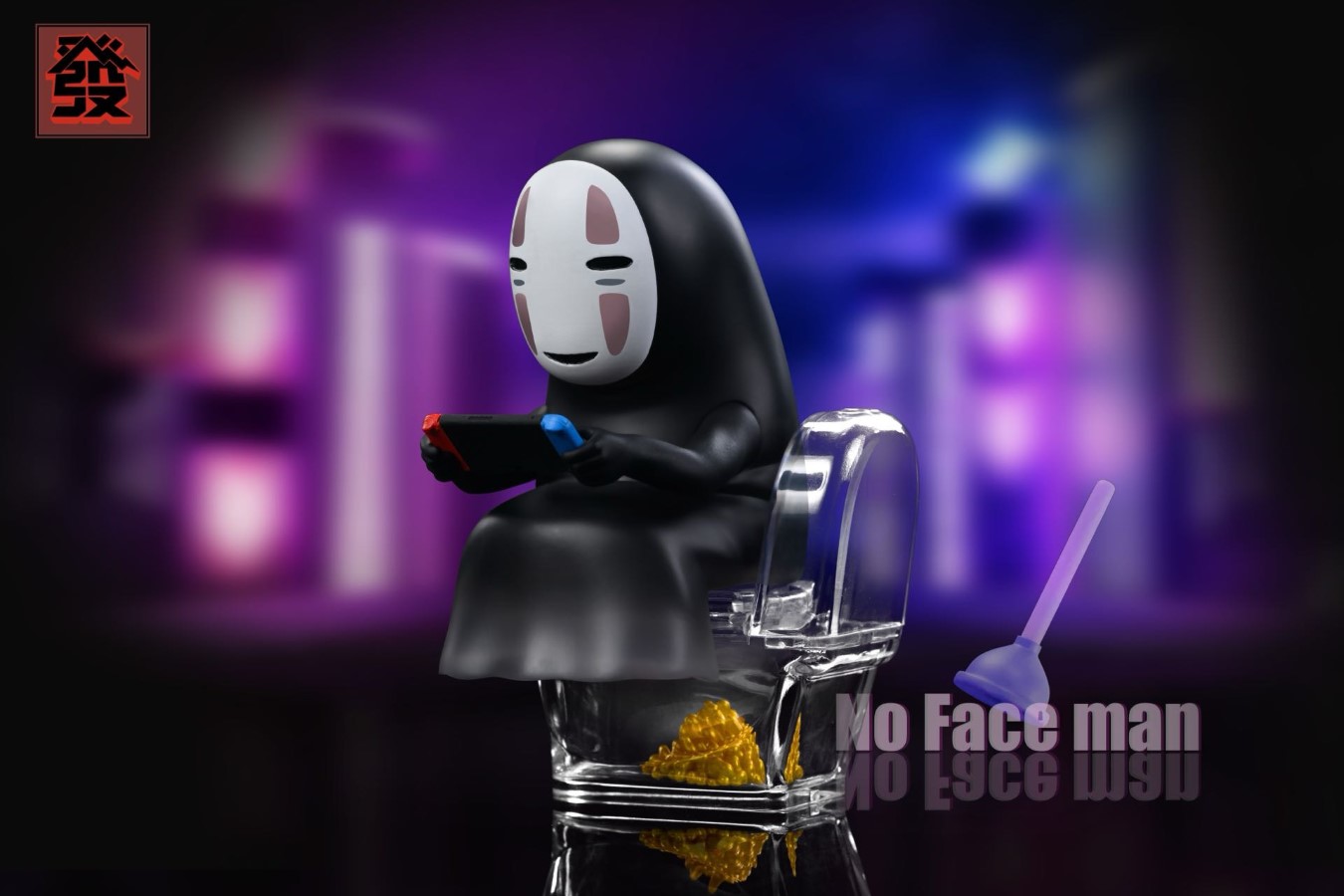 Spirited Away No Face Man Desktop Ornament