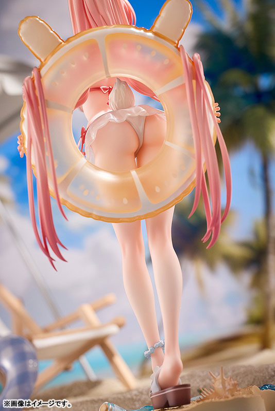 Rosuuri Original Character White Rabbit Rosu: Swimsuit Ver. 1/7