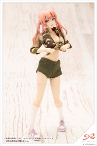 Tiny Closet Front Tie Shirt Set [White] / [Black] / [Green]