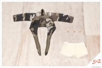 Tiny Closet Front Tie Shirt Set [White] / [Black] / [Green]