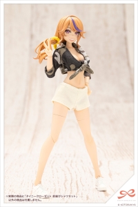 Tiny Closet Front Tie Shirt Set [White] / [Black] / [Green]