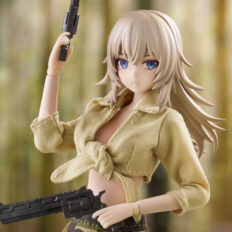 Tiny Closet Front-Tie Shirt Set Vol.2 [Beige]/[Dark Green]/[Camouflage]