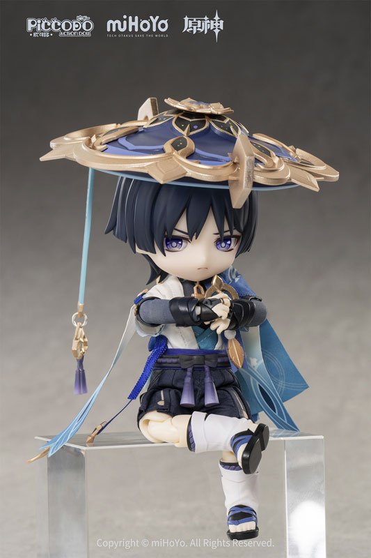 PICCODO ACTION DOLL X Genshin Impact Wanderer Chibi Doll