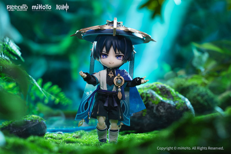 PICCODO ACTION DOLL X Genshin Impact Wanderer Chibi Doll