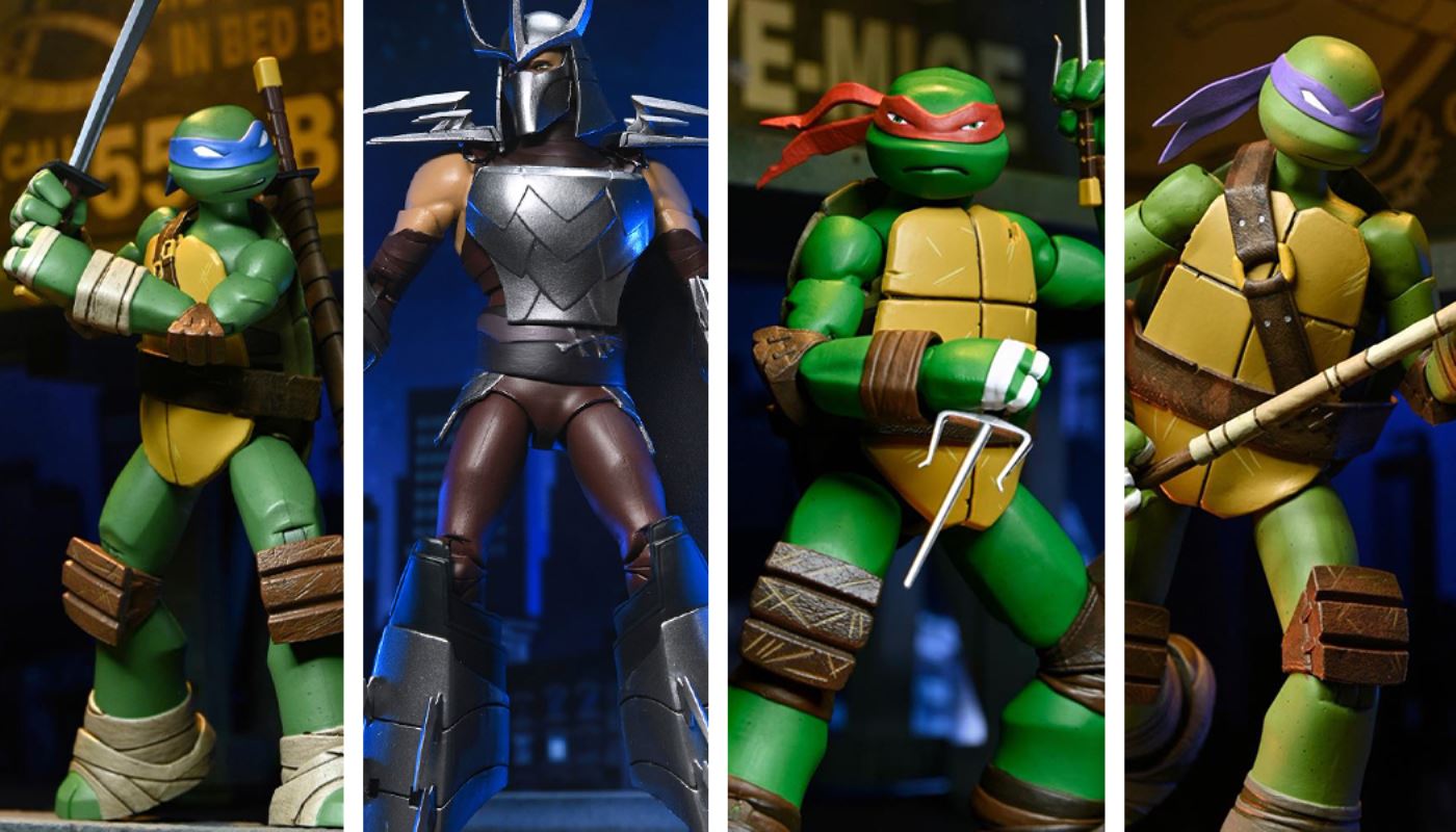 Teenage Mutant Ninja Turtles 2012: the turtles and Shredder