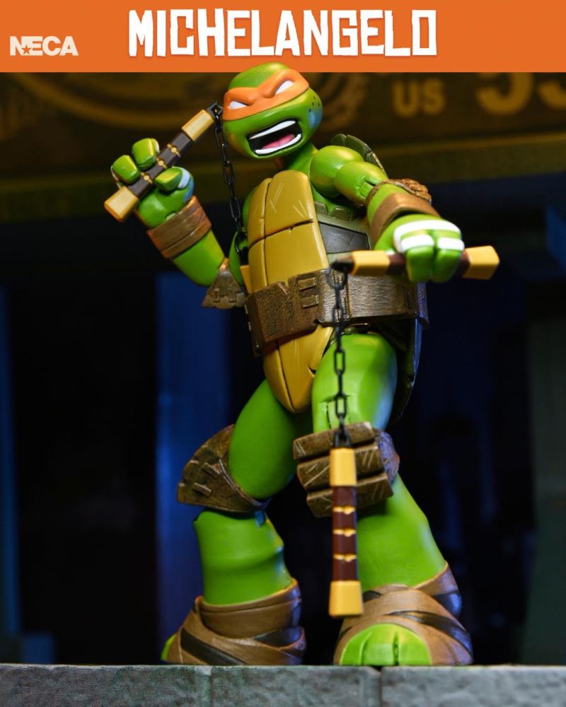 Teenage Mutant Ninja Turtles 2012: the turtles and Shredder