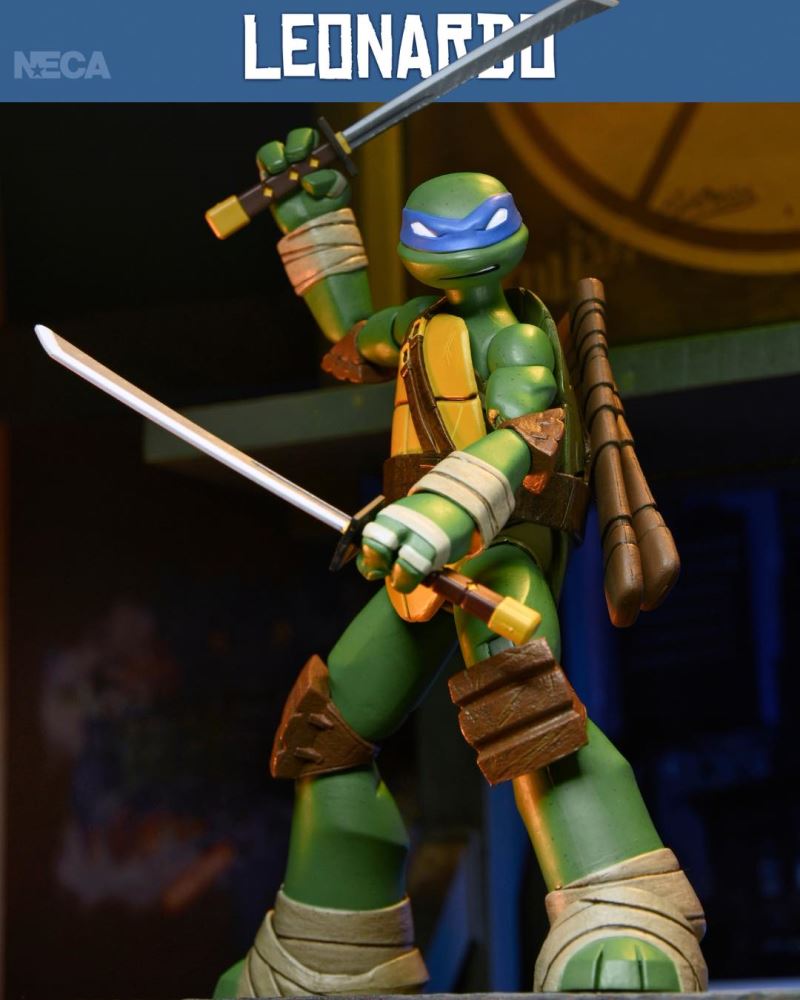 Teenage Mutant Ninja Turtles 2012: the turtles and Shredder