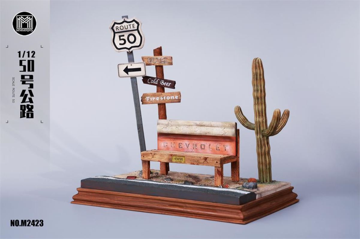 Route 50 M2423 Scene Platform Ornaments 1/12