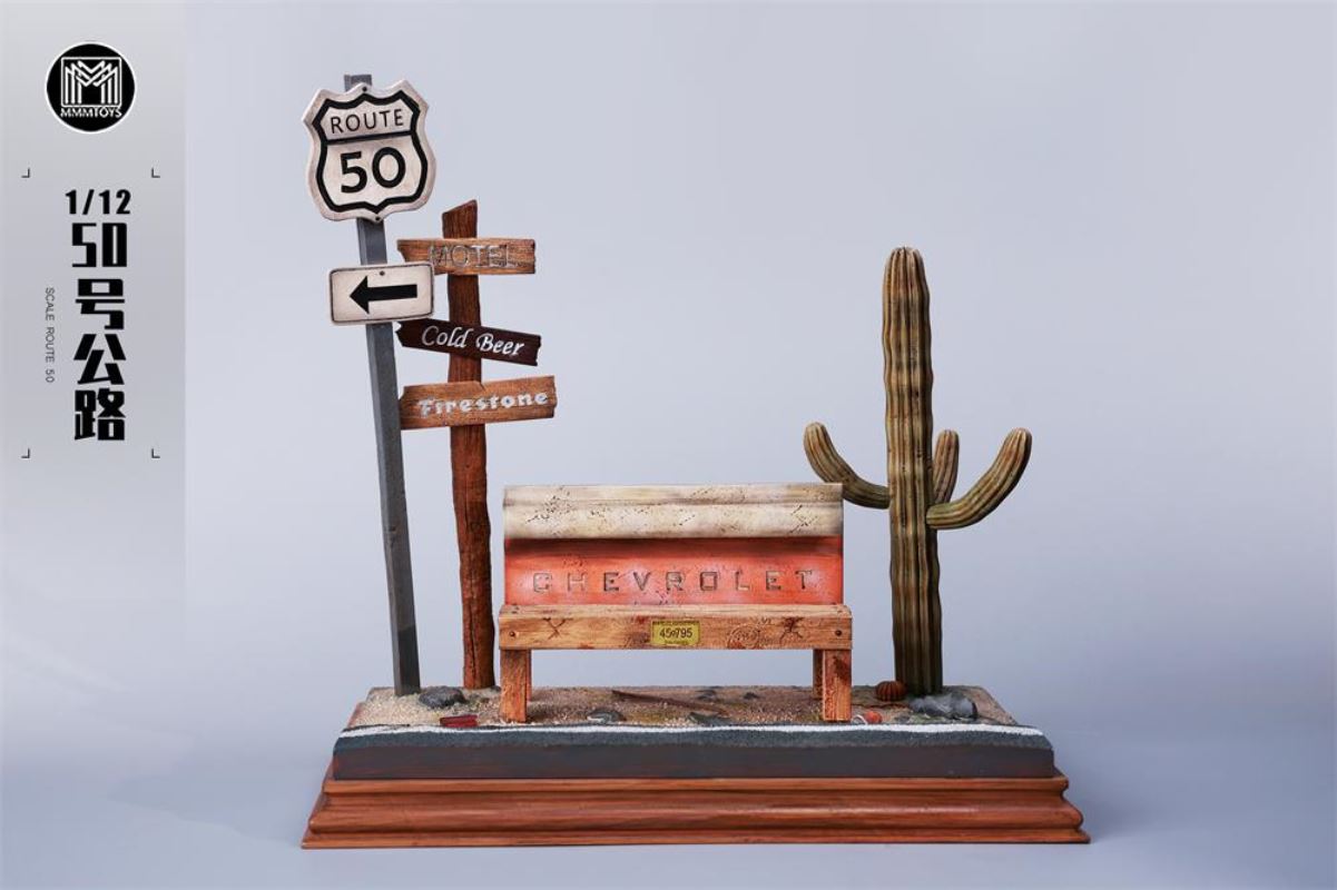 Route 50 M2423 Scene Platform Ornaments 1/12