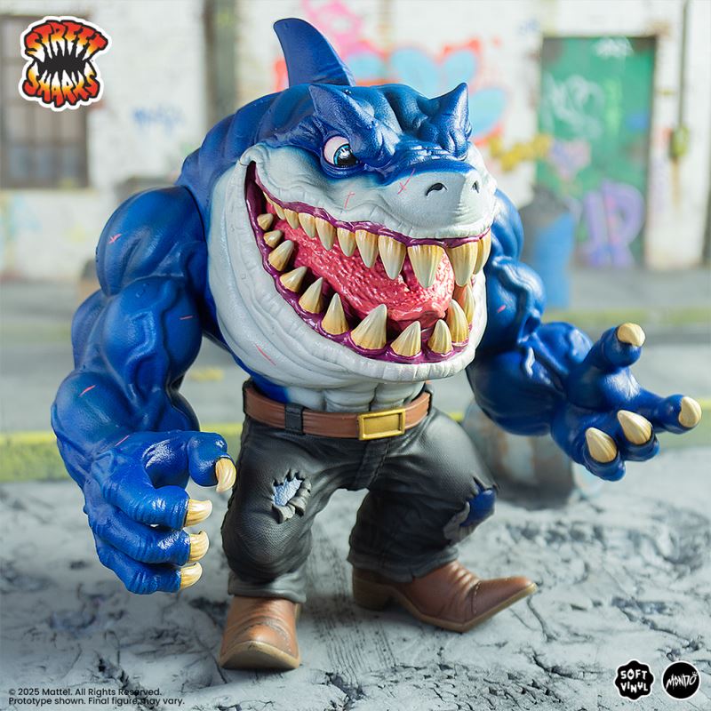 STREET SHARKS - Ripster Soft Vinyl Figure