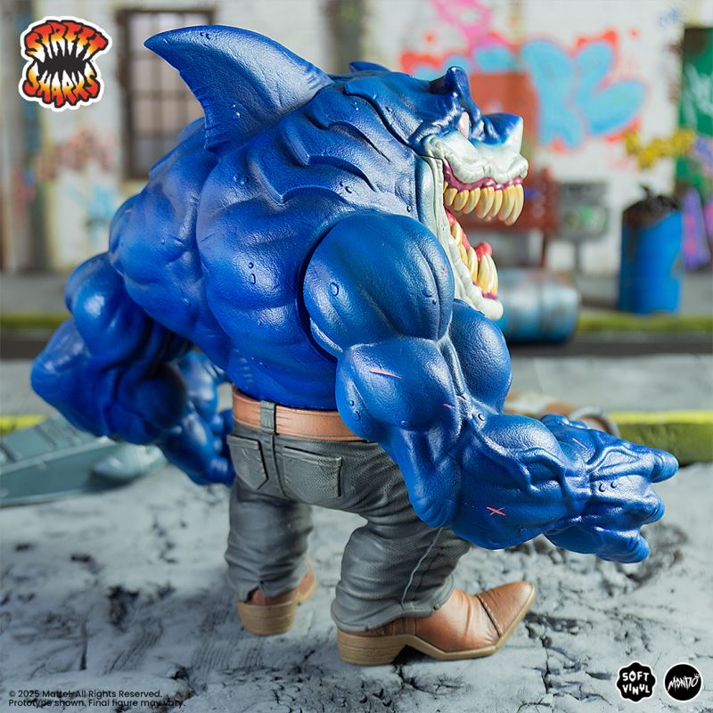 STREET SHARKS - Ripster Soft Vinyl Figure