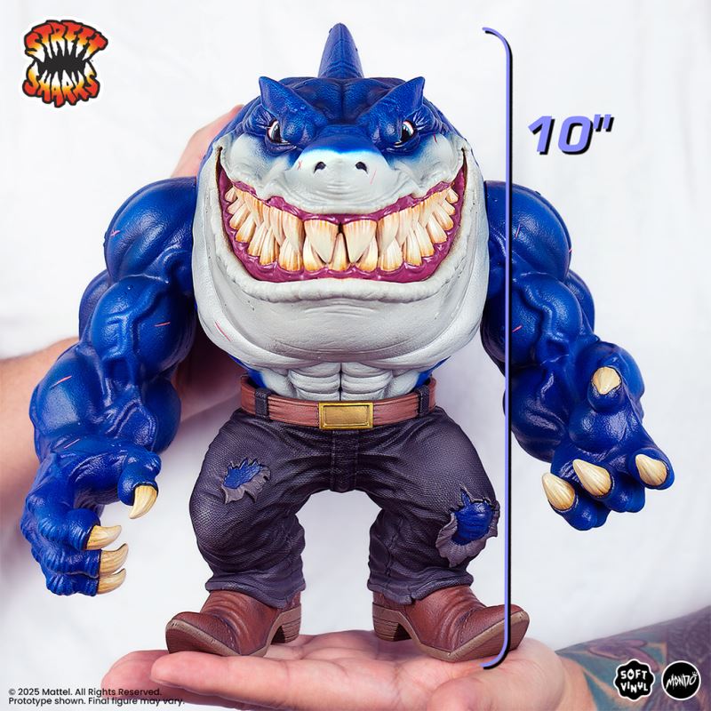 STREET SHARKS - Ripster Soft Vinyl Figure
