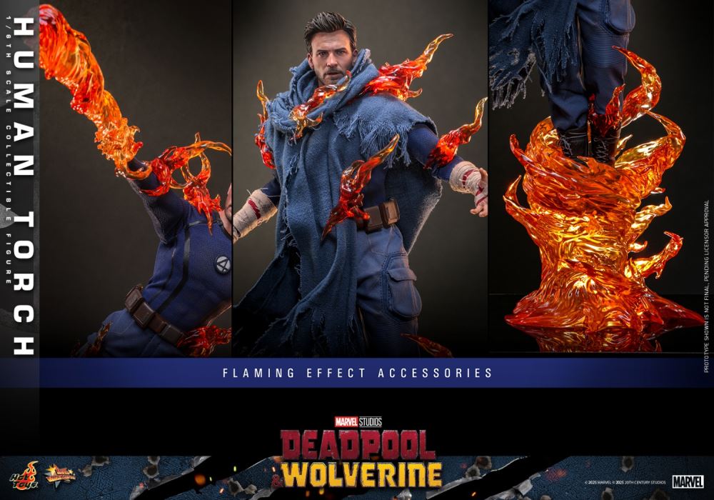 Human Torch - Deadpool and Wolverine 1/6