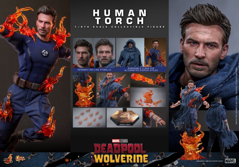 Human Torch - Deadpool and Wolverine 1/6