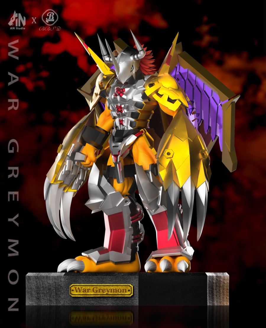 War Greymon & Black War Greymon - Digimon