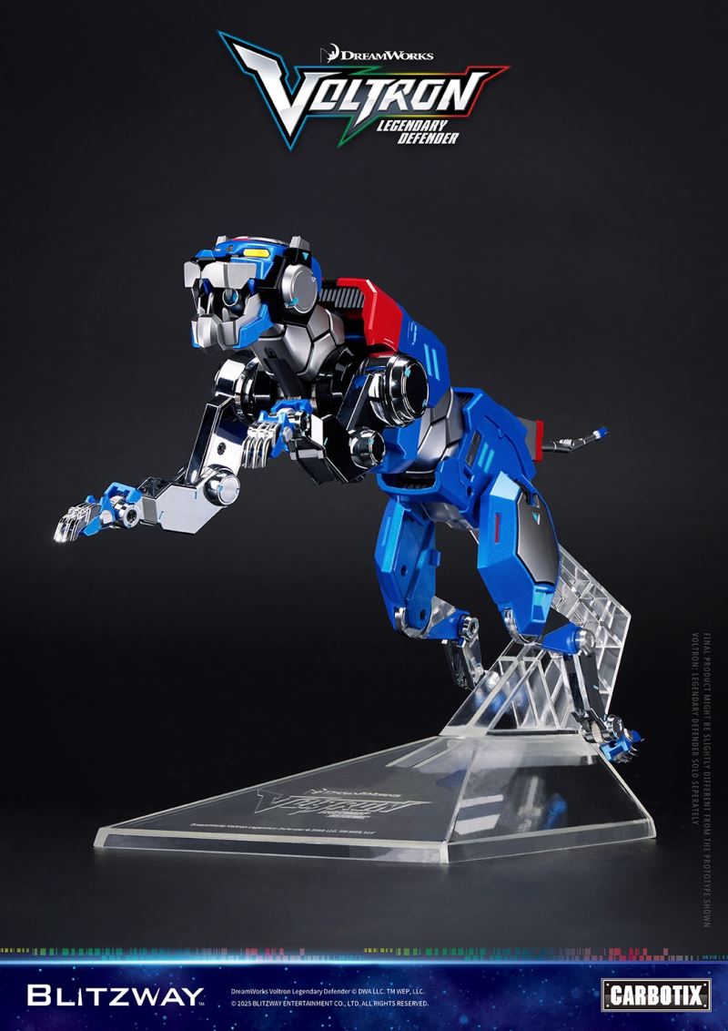 Voltron: Legendary Guardian Lion Flight Mode Stand 10th Anniversary Edition