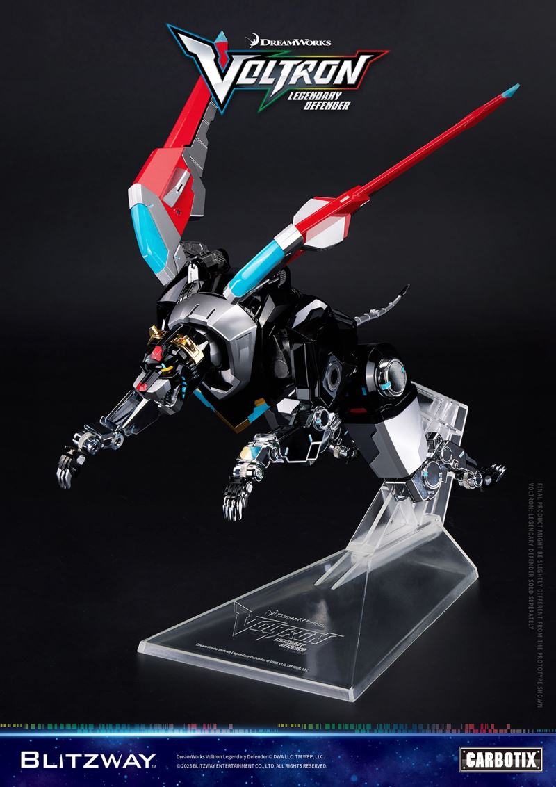 Voltron: Legendary Guardian Lion Flight Mode Stand 10th Anniversary Edition