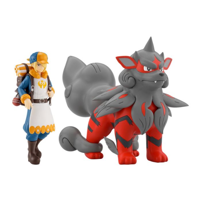 Pokemon Scale World: Jade Region Volok & Arcanine (Jade Form)