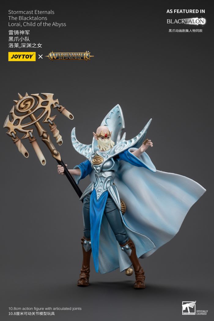 Stormcast Eternals - Black Claw Squad - Silver Wolf/Bull Hammer/Daughter of the Abyss/Black Claw/Gold Blade 1/18