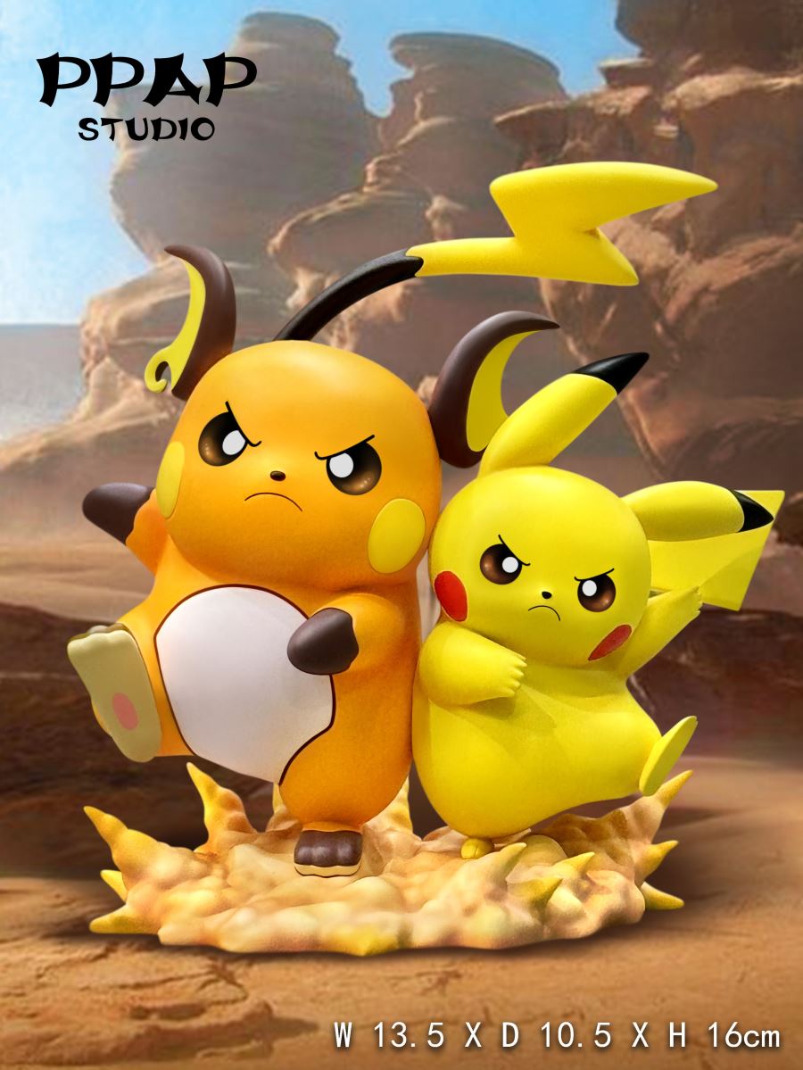 Pikachu & Raichu - Pokemon