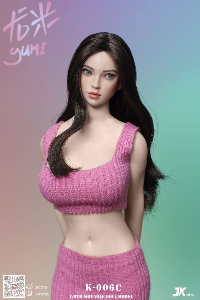 Yumi head sculpture 1/6