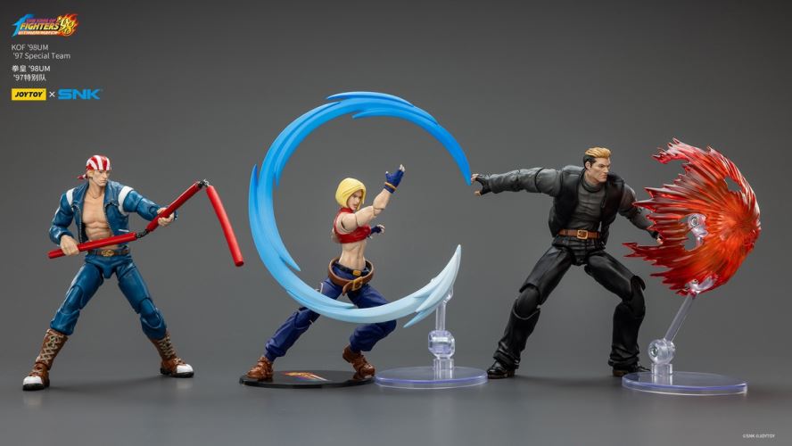 King of Fighters '98 UM '97 Special Team - Ryuji Yamazaki / Billy Kane / Blue Mary 1/18