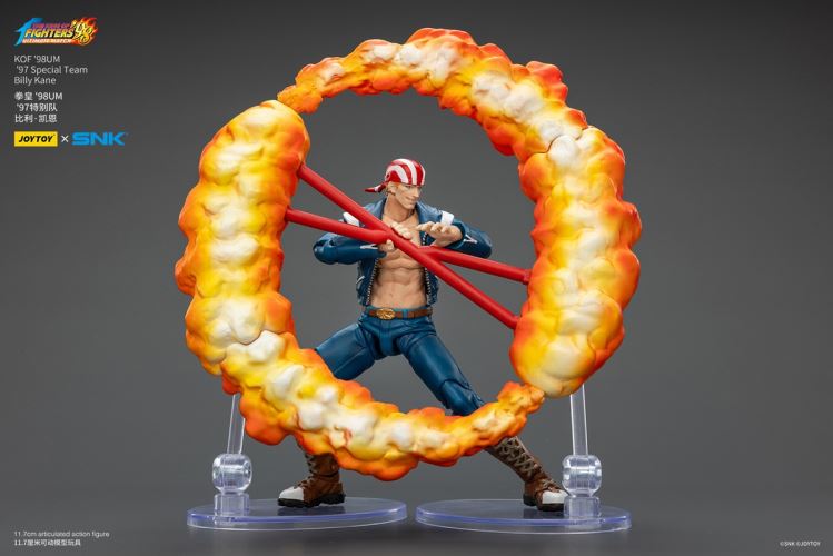 King of Fighters '98 UM '97 Special Team - Ryuji Yamazaki / Billy Kane / Blue Mary 1/18