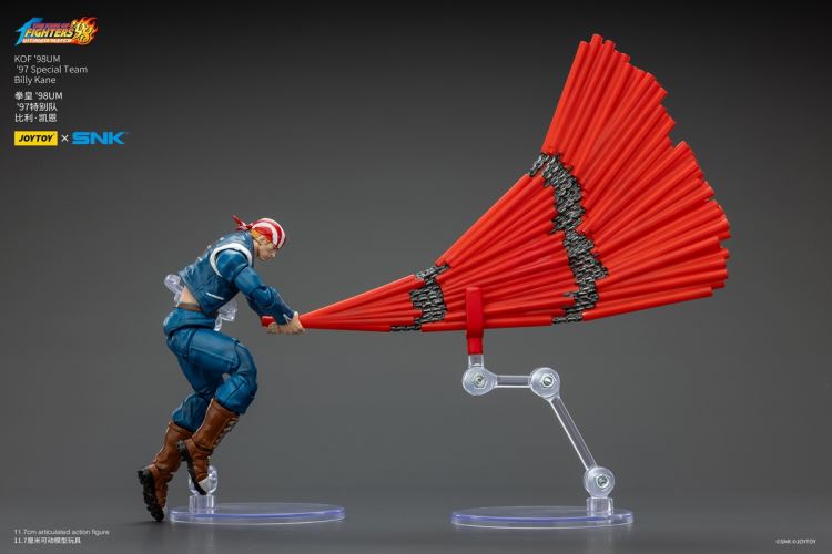 King of Fighters '98 UM '97 Special Team - Ryuji Yamazaki / Billy Kane / Blue Mary 1/18