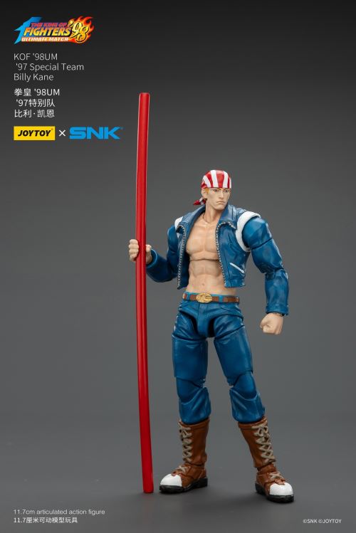 King of Fighters '98 UM '97 Special Team - Ryuji Yamazaki / Billy Kane / Blue Mary 1/18