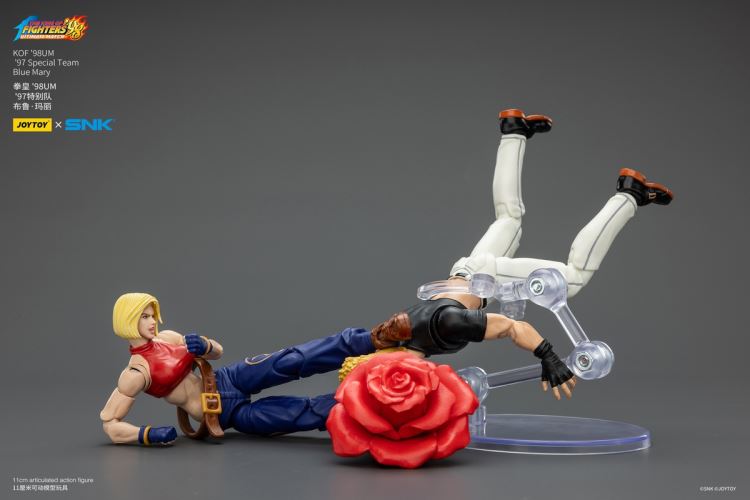 King of Fighters '98 UM '97 Special Team - Ryuji Yamazaki / Billy Kane / Blue Mary 1/18