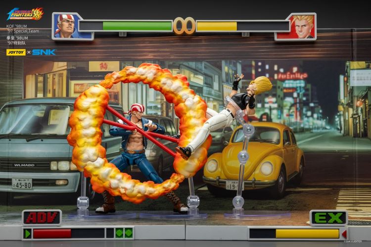 King of Fighters '98 UM '97 Special Team - Ryuji Yamazaki / Billy Kane / Blue Mary 1/18