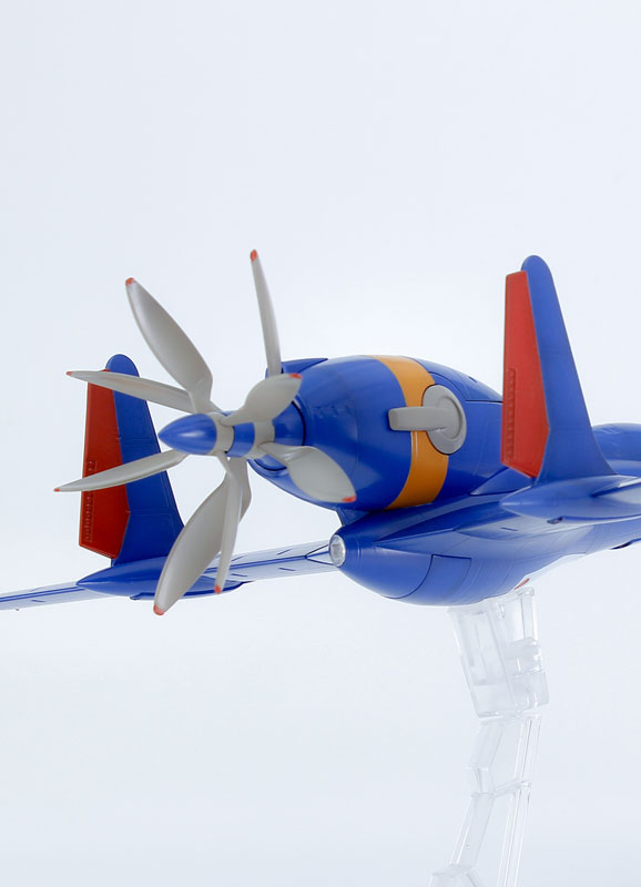 Honneamise Oukoku Air Force Fighter Schira-DOW 3rd (Two-seater) Plastic Model from Royal Space Force: The Wings of Honneamise 1/72
