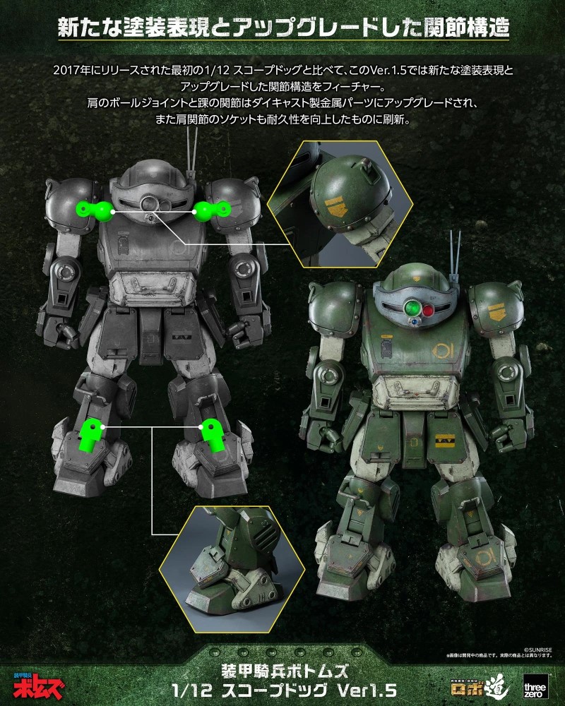 Armored Trooper Votoms Scope Dog Ver.1.5 1/12