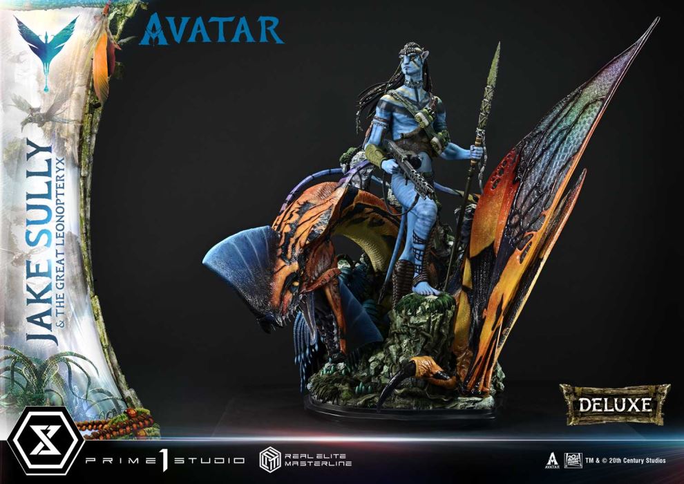 Avatar Jake Sully & The Great Leonopteryx Avatar Legacy Collection DX Version