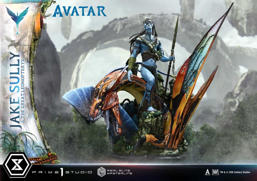 Avatar Jake Sully & The Great Leonopteryx Avatar Legacy Collection DX Version