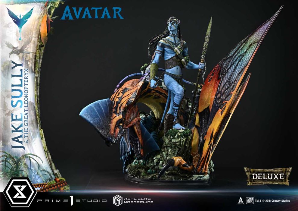 Avatar Jake Sully & The Great Leonopteryx Avatar Legacy Collection DX Version