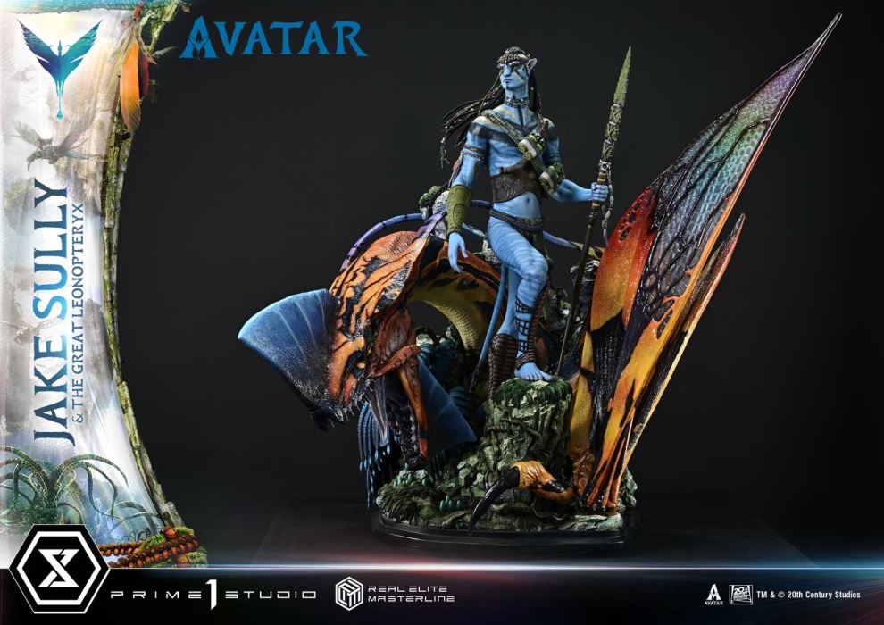 Avatar Jake Sully & The Great Leonopteryx Avatar Legacy Collection DX Version