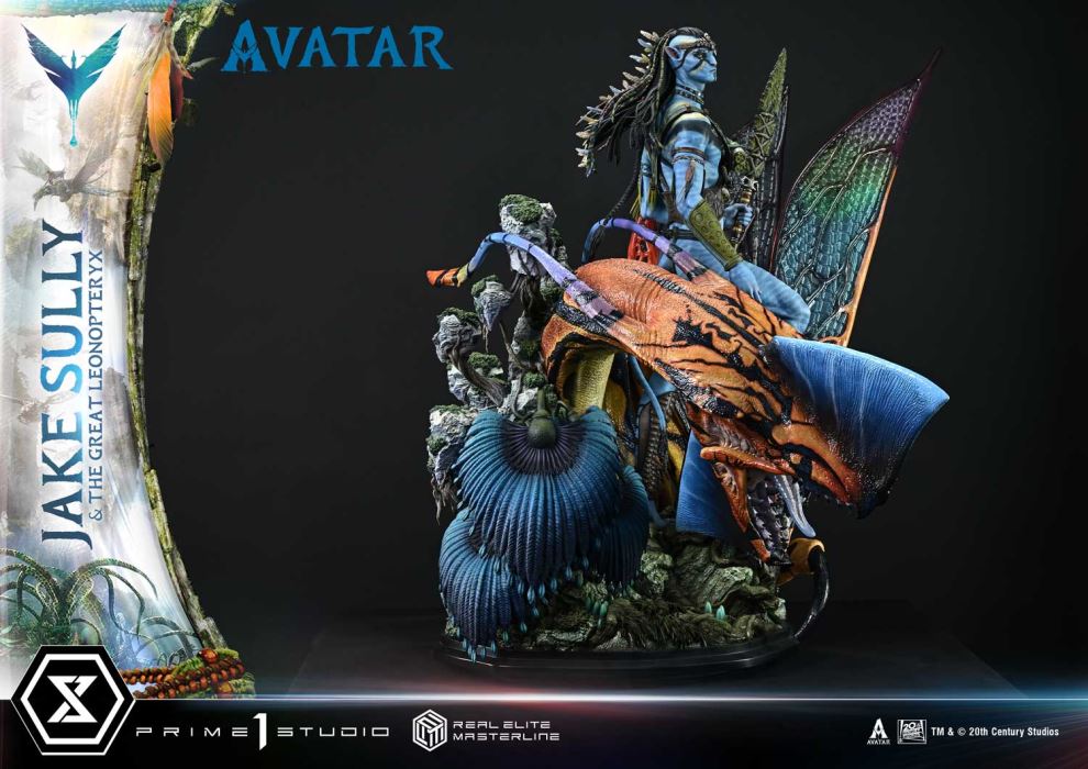 Avatar Jake Sully & The Great Leonopteryx Avatar Legacy Collection DX Version